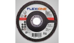 Круг лепестковый конический 125х22мм Р40 Flexione Expert