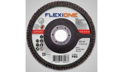 Круг лепестковый конический 125х22мм Р80 Flexiоne Expert
