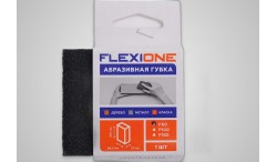 Губка абразивная 4-х стр. 100x68,5x27мм Р60 Flexiоne
