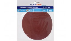 Диск шлиф. Velcro без отв. 125мм Р120 Flexiоne 5шт